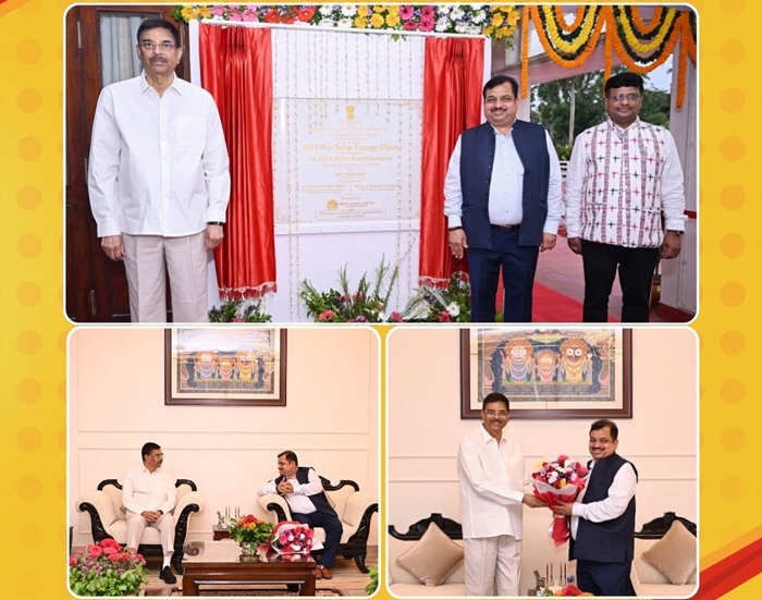Odisha governor inaugurates Rooftop solar power plant